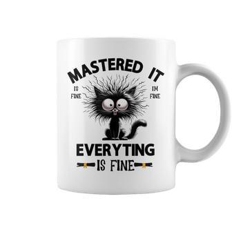 Masters Mastered It Graduate Master Degree Graduation Coffee Mug - Seseable