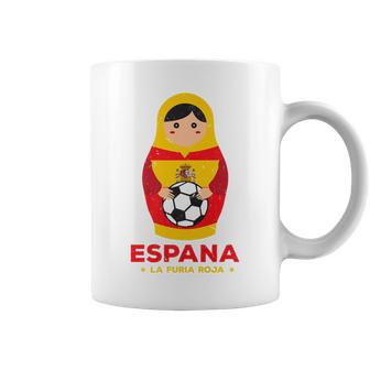 Matryoshka Spain 2018 Dolls Espana Team Coffee Mug - Monsterry UK