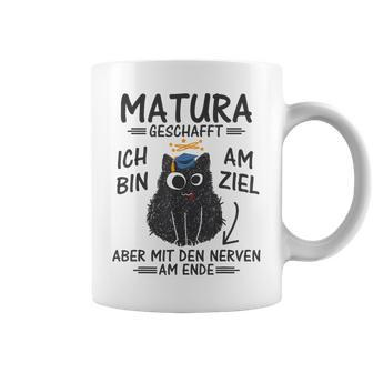 Matura Abschluss Katze Matura Abschied Matura Geschafft Tassen - Seseable