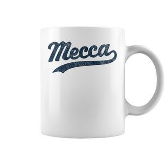 Mecca Saudi Arabia Vintage Sports Graphic Coffee Mug - Monsterry CA
