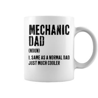 Mechanic Dad Definition Garage Father's Day Mechanic Coffee Mug - Thegiftio UK