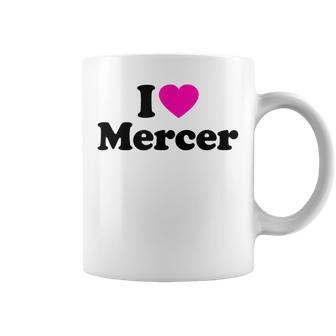 Mercer Love Heart College University Alumni Coffee Mug | Crazezy AU