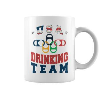 Merica Usa Drinking Team Patriotic Usa America Coffee Mug - Thegiftio UK