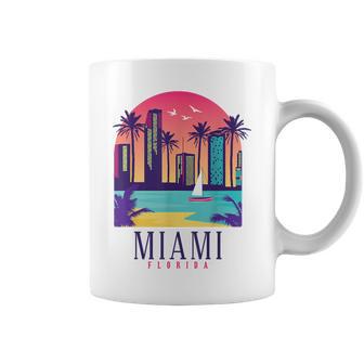 Miami Floridaintage Retro Usa America Souvenir Tassen - Geschenkecke