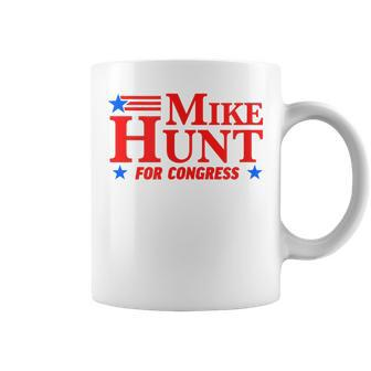 Mike Hunt Humor Political Coffee Mug - Monsterry