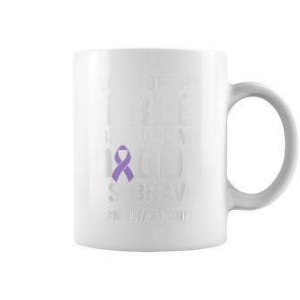 Military Child Month Purple Up Free Brave Dad Pride Coffee Mug - Monsterry CA