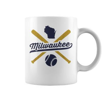 Milwaukee Baseball Vintage Wisconsin Pride Love City Coffee Mug - Monsterry CA