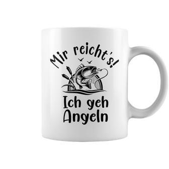 Mir Reichts Ich Geh Angeln Angler  Sayings Gray Tassen - Seseable