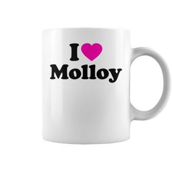 Molloy Love Heart College University Alumni Coffee Mug | Crazezy UK