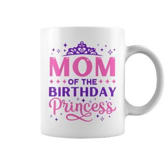 Mom Of The Birthday Princess Girls Party 1St Birthday Girl Coffee Mug - Monsterry UK