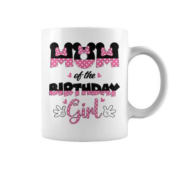 Mom And Dad Birthday Girl Mouse Family Matching Coffee Mug - Seseable