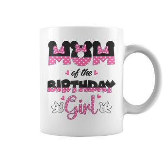 Mom And Dad Birthday Girl Mouse Family Matching Coffee Mug | Mazezy CA