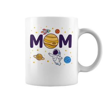 Mom Outer Planets Birthday Party Astronaut Space Spaceman Coffee Mug - Seseable