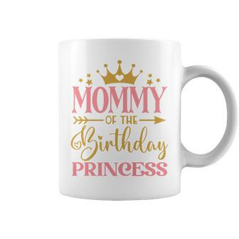 Mommy Of The Birthday For Girl 1St Birthday Princess Girl Coffee Mug - Monsterry DE
