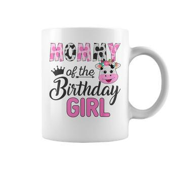 Mommy Of The Birthday Girl Farm Cow 1 St Birthday Girl Coffee Mug - Monsterry DE