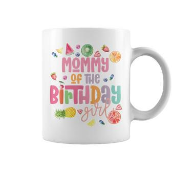 Mommy Twotii Frutti 2-Year-Old Fruit Tropical Birthday Coffee Mug - Monsterry