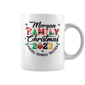 Morgan Family Name Christmas Matching Surname Xmas Coffee Mug - Seseable