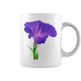 Morning Glory Flower Gardener Coffee Mug - Monsterry AU