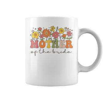 Mother Of The Bride Wildflower Floral Bachelorette Party Coffee Mug - Monsterry