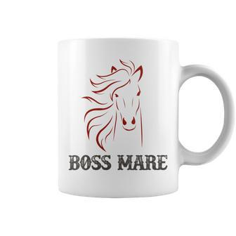 Horse Boss Mare Chesnut Coffee Mug - Monsterry