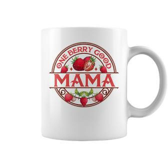 Mother’S Day Strawberry Mom Motherhood One Berry Good Mama Coffee Mug - Thegiftio UK