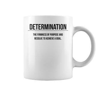 Motivation Determination Entrepreneur Slogan Quote Coffee Mug | Mazezy