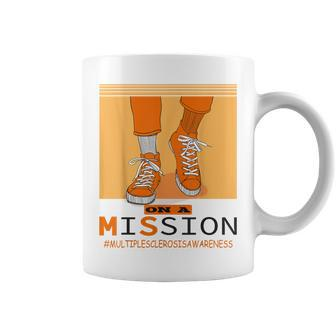 Multiple Sclerosis Ms Awareness Walk On Mission Coffee Mug - Seseable