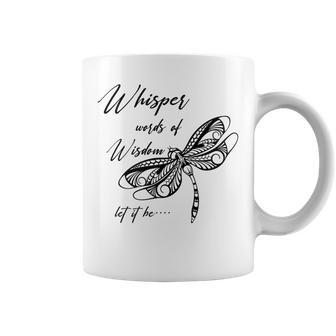 Music Lover Motivational Quote Whisper Word Of The Wisdom Coffee Mug - Monsterry DE