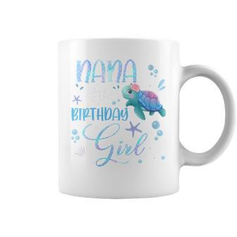 Nana Of The Birthday Girl Turtle Family Matching Party Squad Coffee Mug - Monsterry
