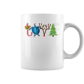 Nana Life Turtle Love Christmas Turtle Love Mom Love Nana Coffee Mug - Monsterry UK