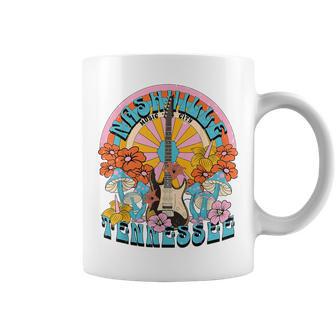 Nashville Country Music City Girls Trip Retro Nash Bash Bach Coffee Mug - Monsterry