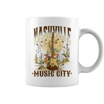 Nashville Country Music City Girls Trip Retro Nash Bash Bach Coffee Mug - Thegiftio UK