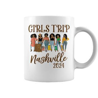 Nashville Girls Trip 2024 Weekend Vacation Matching Coffee Mug - Seseable