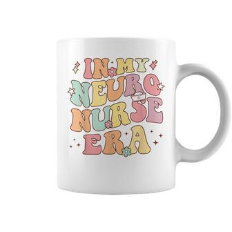 In My Neuro Nurse Era Retro Neuroscience Neurology Nursing Coffee Mug - Seseable