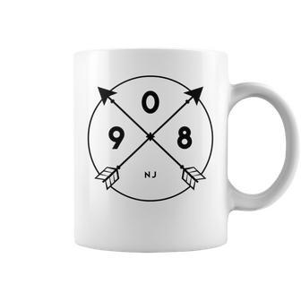 New Jersey Area Code 908 State Pride Souvenir Coffee Mug - Monsterry CA