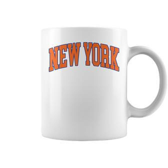 New York Text Coffee Mug | Mazezy
