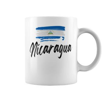 Nicaragua Flag Nicaraguan Nicaraguense Pride Coffee Mug - Monsterry AU