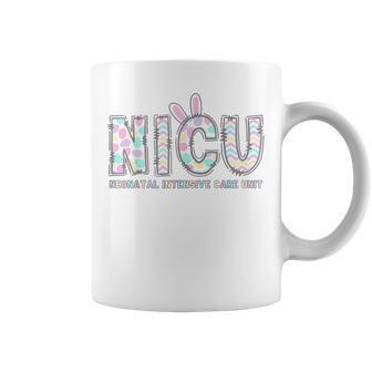 Nicu Nurse Easter Bunny Eggs Nursing Girls Coffee Mug - Seseable