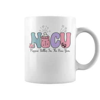 Nicu Poppin' Bottles For The New Year Neonatal Icu Nurse Coffee Mug - Thegiftio UK