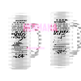 Niños Voy A Ser Una Hermana Mayor 2024 Hermana Mayor 2024 Taza de café - Regaloses