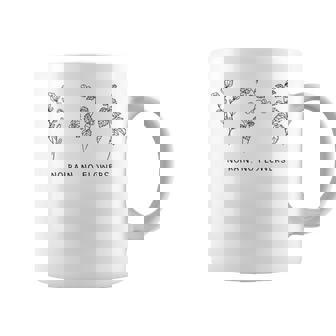 No Rain No Flowers Yellow Cute Flowers Coffee Mug - Monsterry