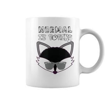 Normal Is Boring Quote Coffee Mug | Crazezy UK