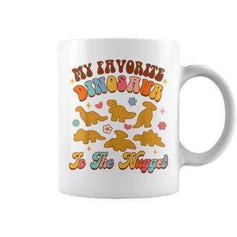 Nugget My Favorite Dinosaur Is The Nugget Chicken Lover Coffee Mug - Monsterry