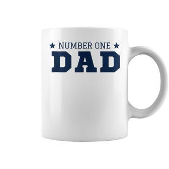 Number One Dad Quote For Father's Day Cute Husband Daddy Coffee Mug - Thegiftio UK