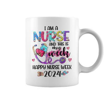 I Am Nurse And This Is My Week Happy Nurse Week 2024 Coffee Mug | Mazezy