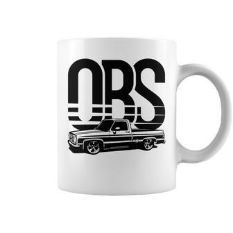 Obs Old Body Style Lowered Truck Vintage Car Show Coffee Mug - Monsterry CA