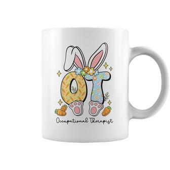 Occupational Therapy Easter Bunny Ot Ota Spring Ot Assistant Coffee Mug - Monsterry DE