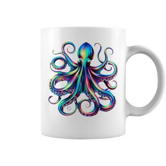 Octopus Marine Animal Sea Creature Colorful Kraken Coffee Mug - Monsterry AU