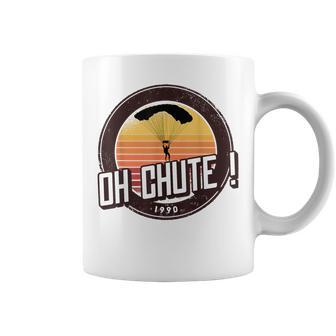 Oh Chute Vintage Parachute Coffee Mug - Monsterry UK