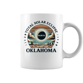 Oklahoma Eclipse 40824 America Total Solar Eclipse 2024 Coffee Mug - Monsterry DE